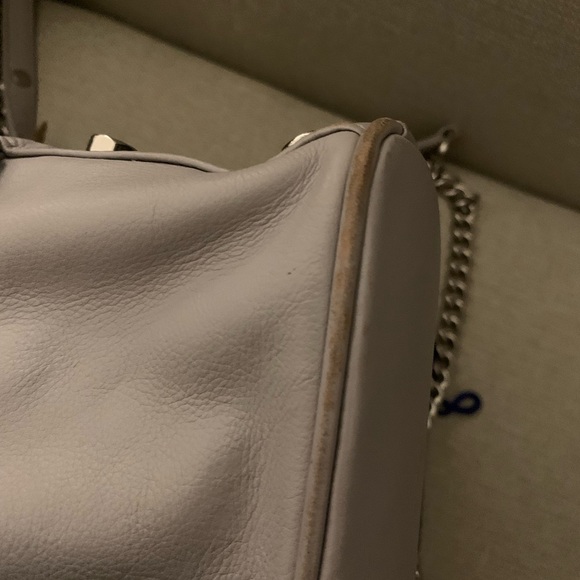 Rebecca Minkoff Grey Mini MAC crossbody bag - Picture 9 of 11